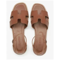 Sandales en cuir