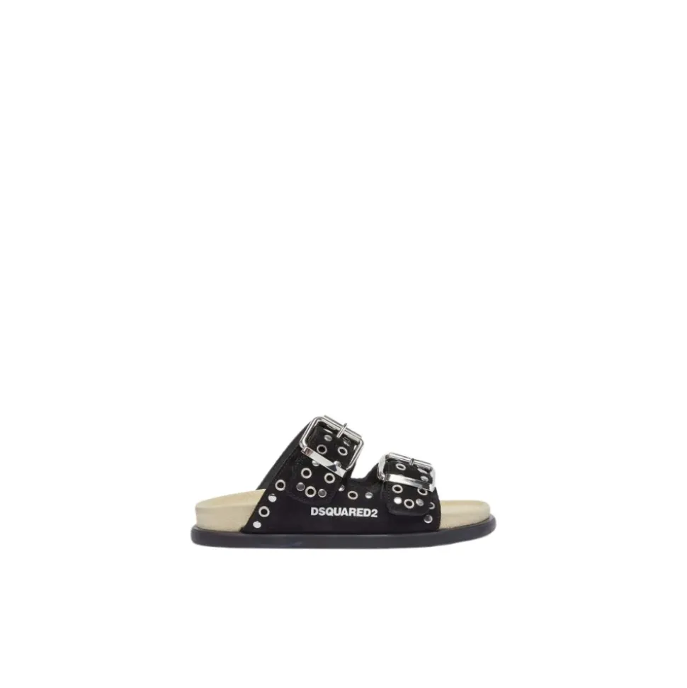 Sandales Noires Tendance pour Enfants