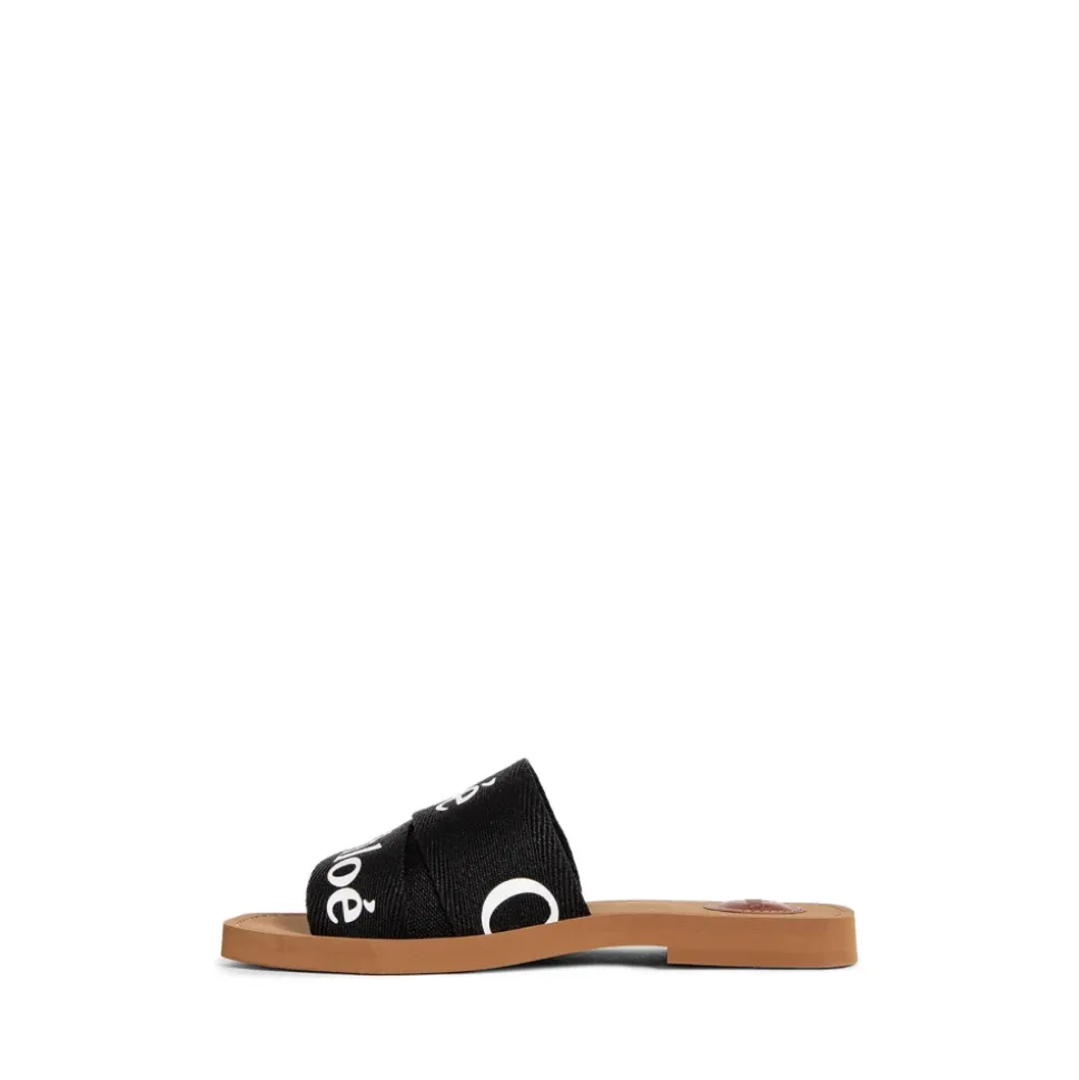 Sandales plates Woody