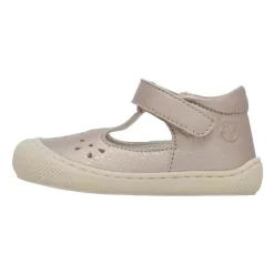 Sandales semi-fermées en cuir laminé INDIS