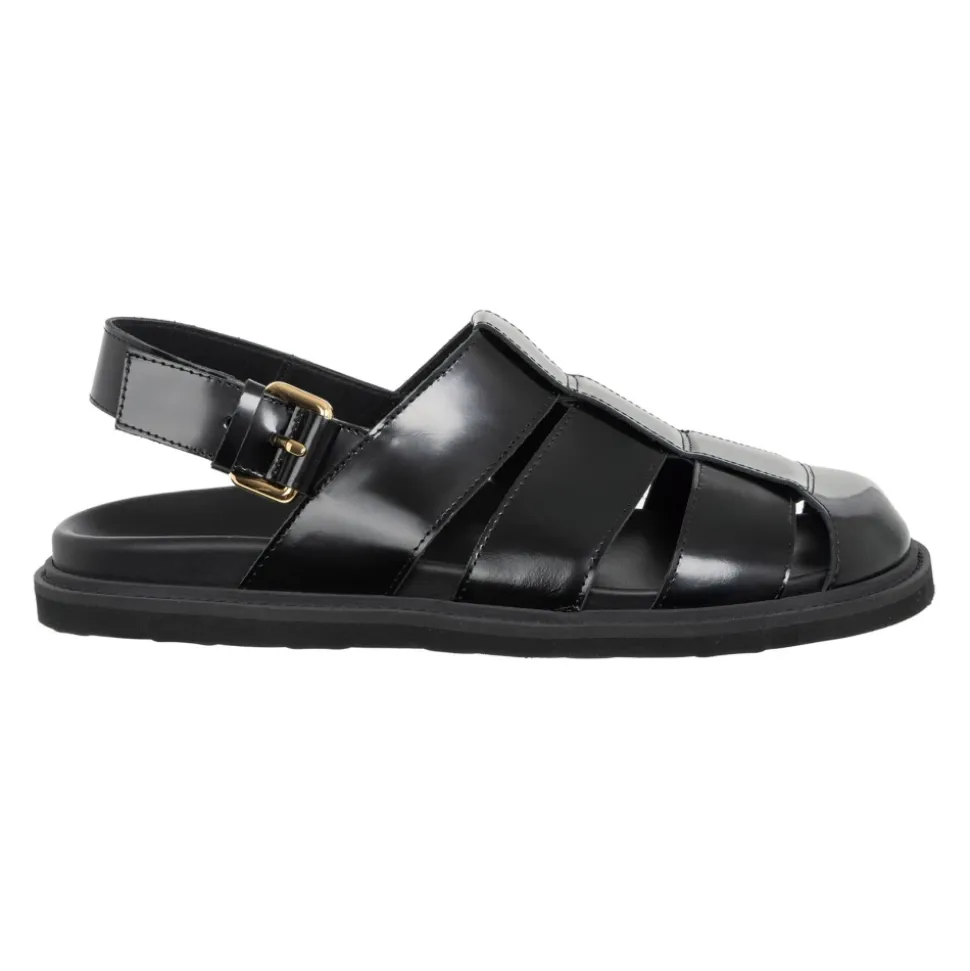 Sandales Sportives à Bride Réglable Motif Uni