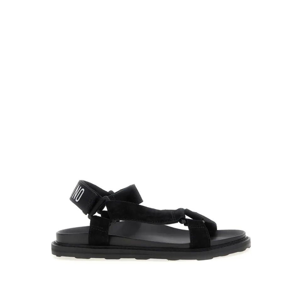 Sandal Logo Noir