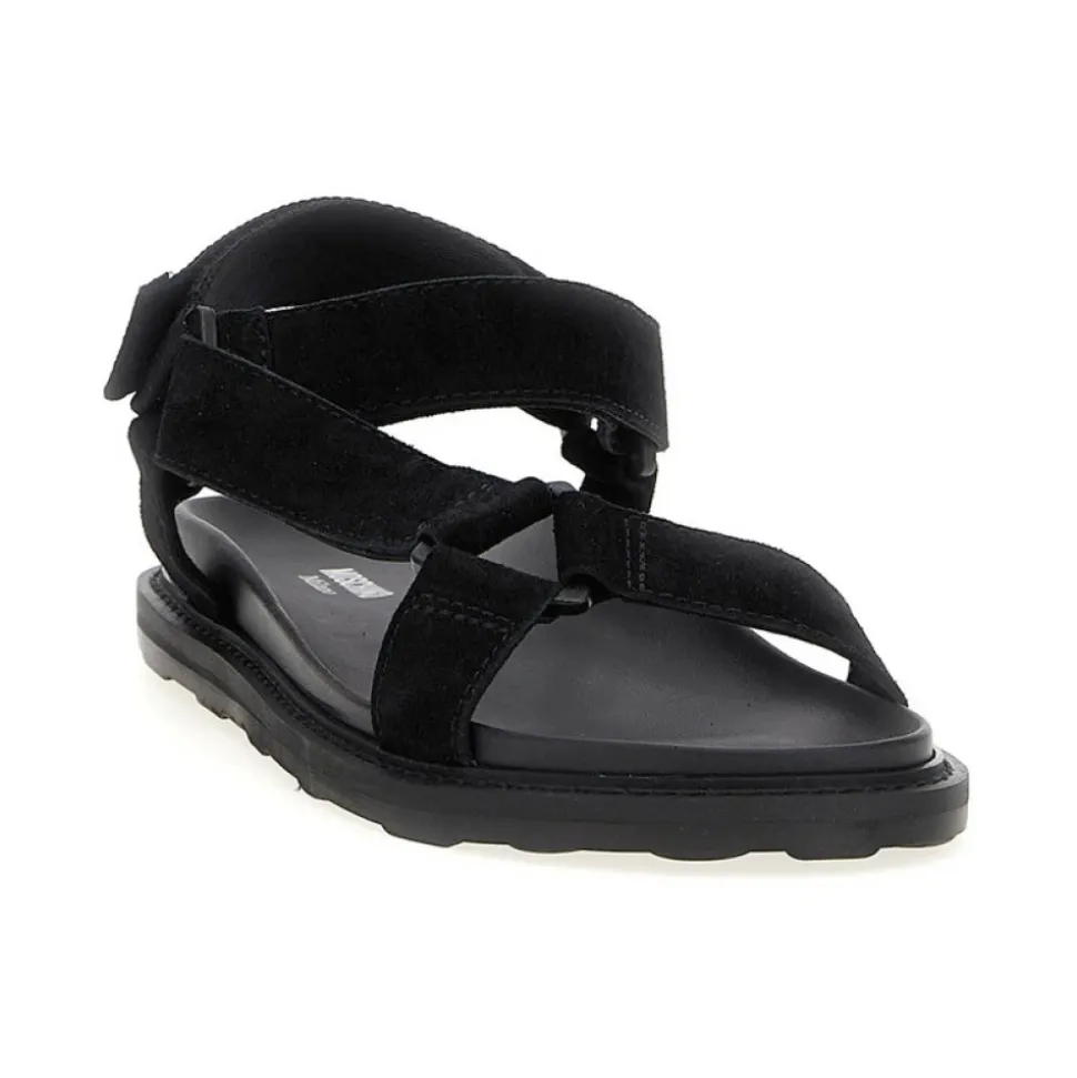Sandal Logo Noir