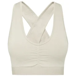 Seamless Wide Straps Sport Bra Logo