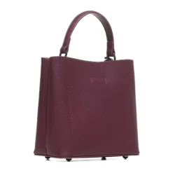 Shopper Squadrata Effetto Saffiano
