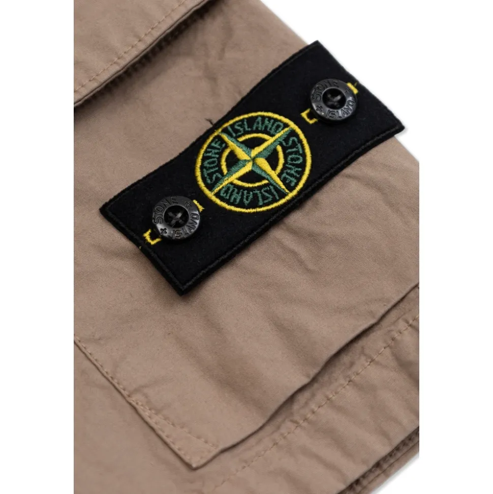 Short cargo regular fit avec taille élastiquée