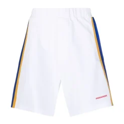 Short de sport à bandes latérales et logo