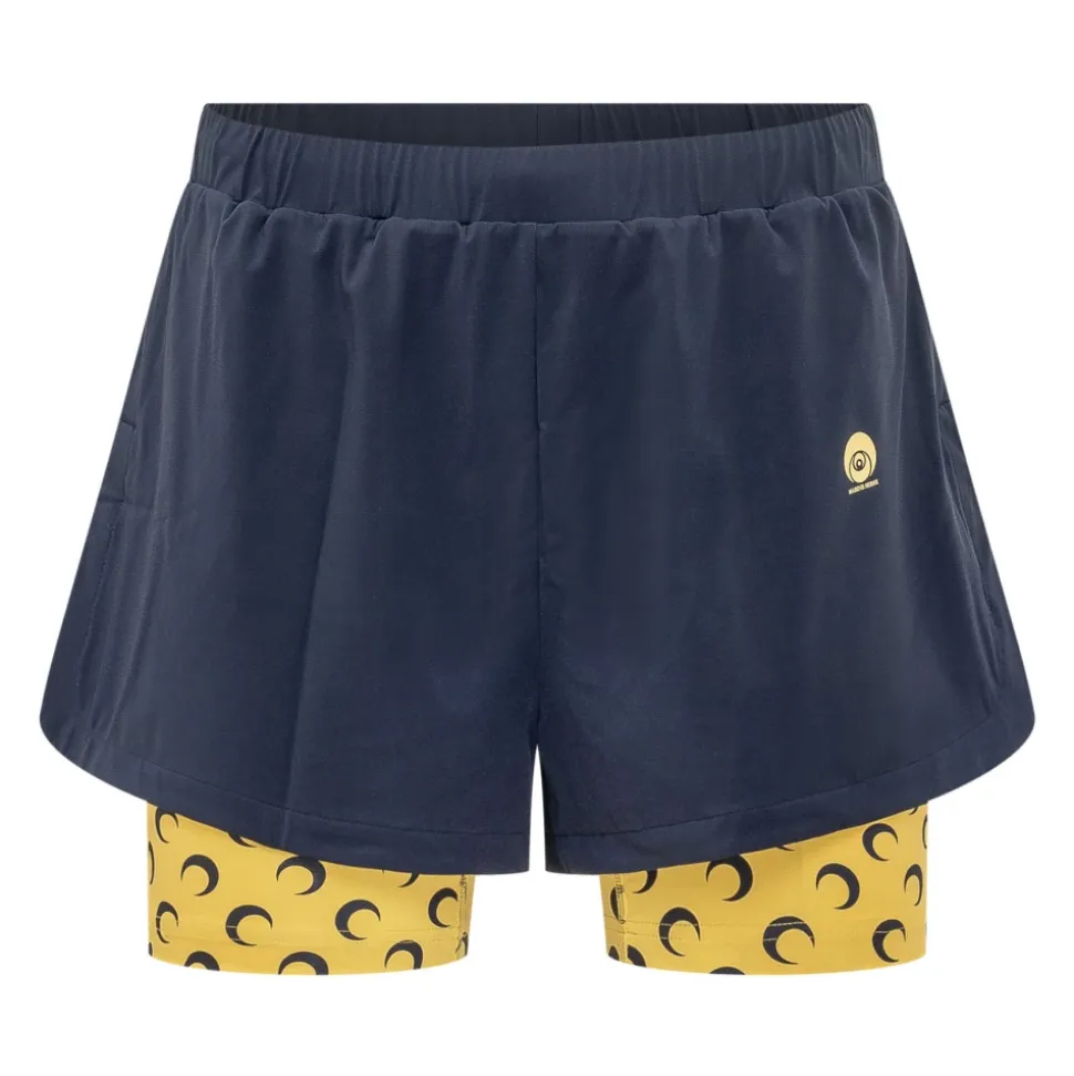 Shorts Athleisure avec Inserts Lune