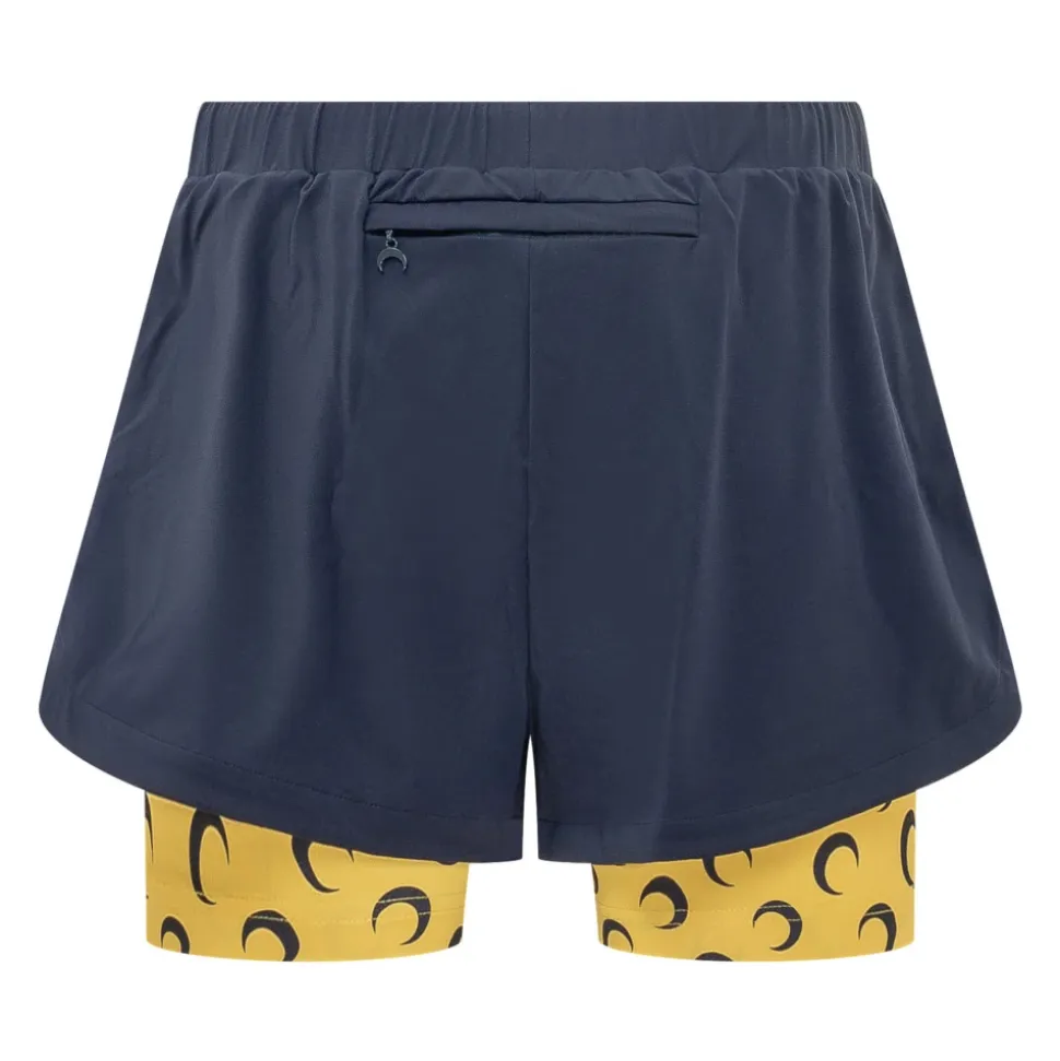 Shorts Athleisure avec Inserts Lune