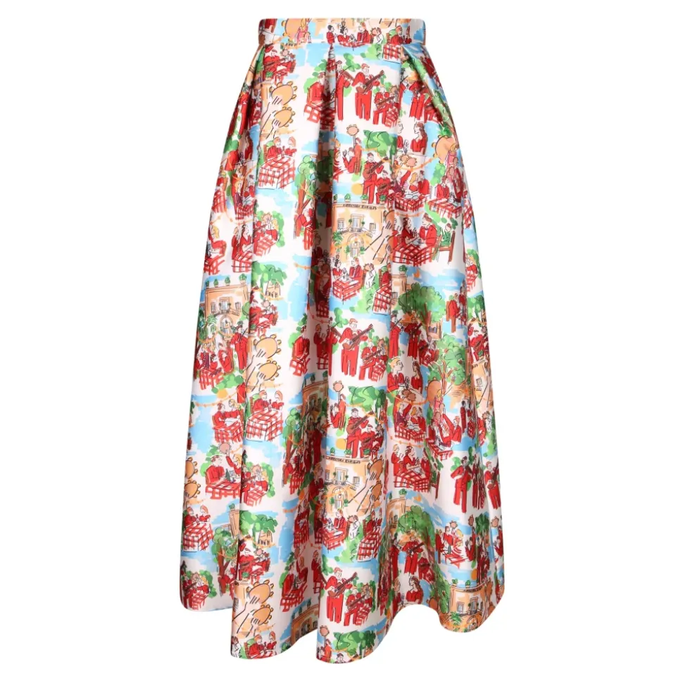 SK02 DU FESTA Midi Skirt