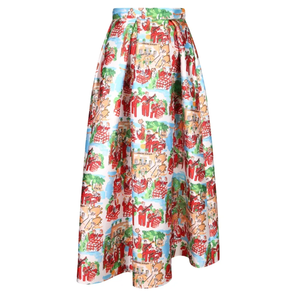 SK02 DU FESTA Midi Skirt