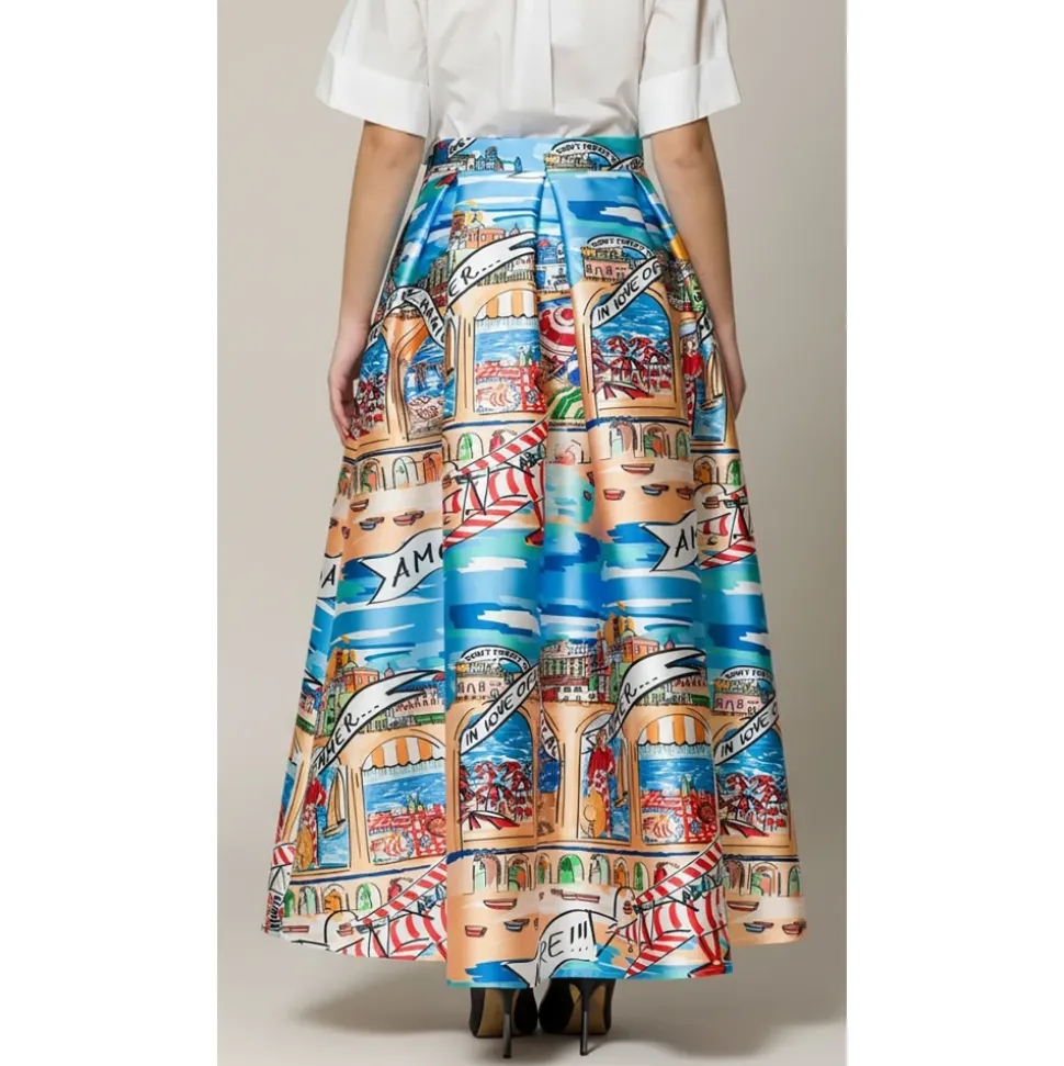 SK02 DU Summer Midi Skirt