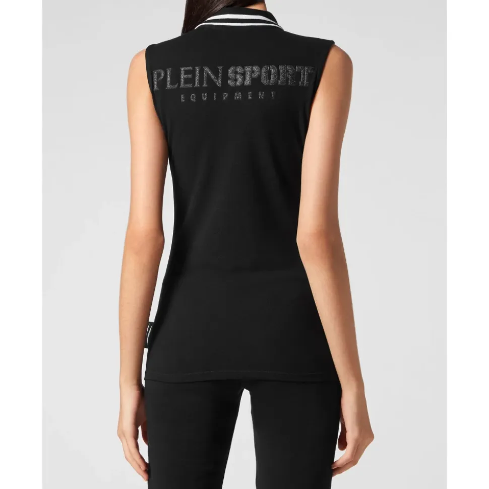Sleeveless Polo Shirt