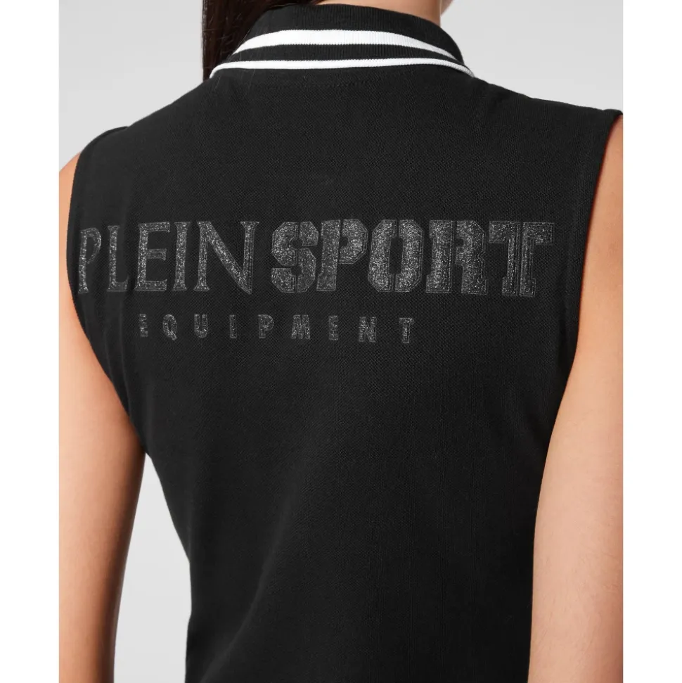 Sleeveless Polo Shirt