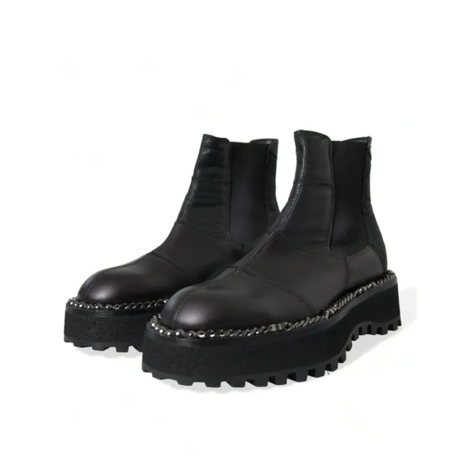 Slip On Stretch Chelsea Boots