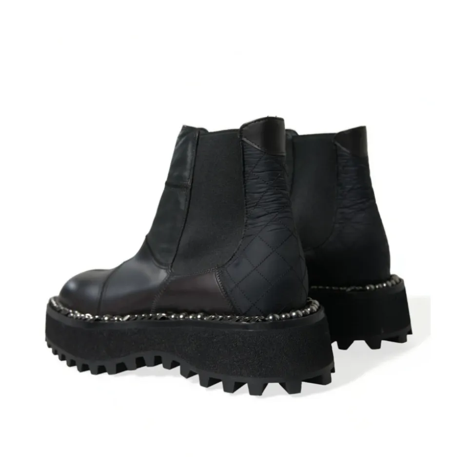 Slip On Stretch Chelsea Boots