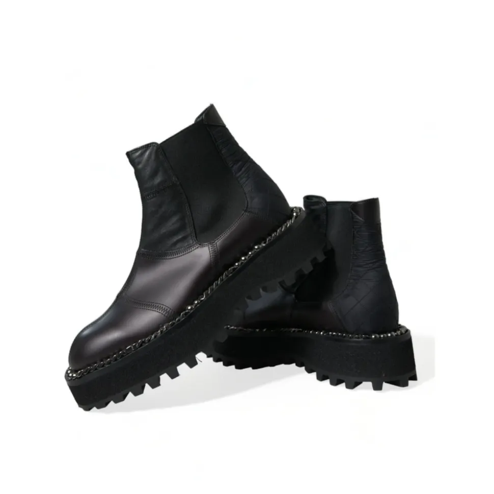 Slip On Stretch Chelsea Boots