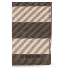 Small Check Folding Wallet