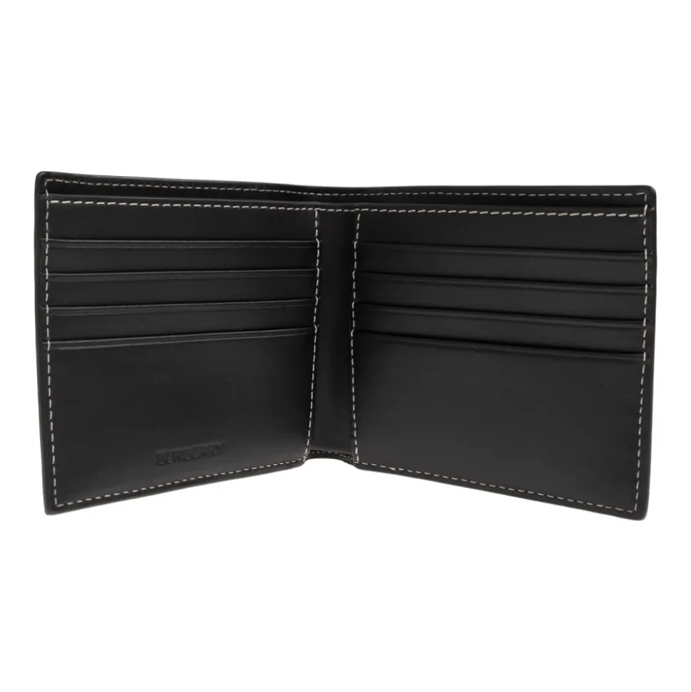 Small Check Folding Wallet