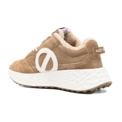 Sneakers beige et blanches pour femmes