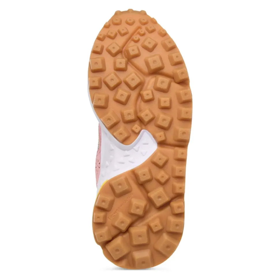 Sneakers en suède et tissu technique