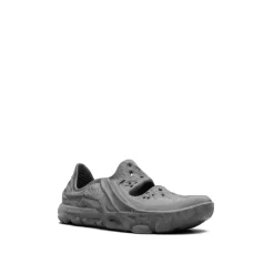 Sneakers Universielles Gris Fumé Logo