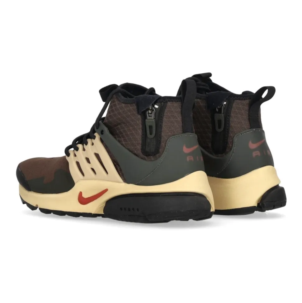 Sneaker Utilitaire Haut Baroque Marron