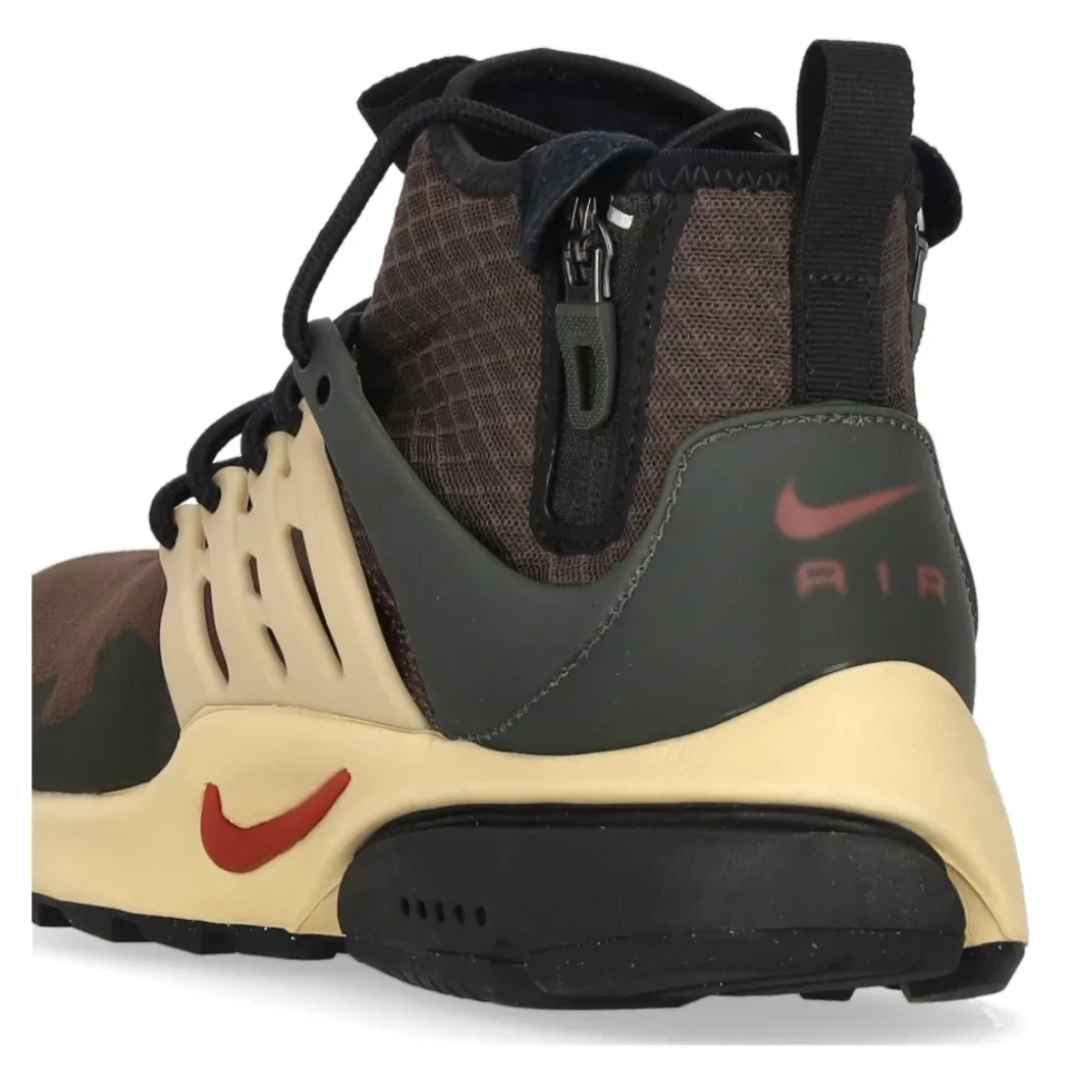 Sneaker Utilitaire Haut Baroque Marron