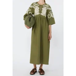 Soft cotton poplin dress