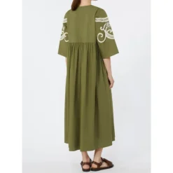 Soft cotton poplin dress