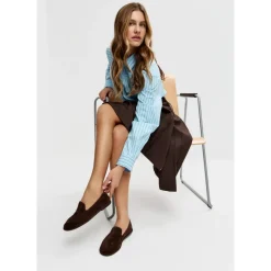 Soft Step Suede Loafers