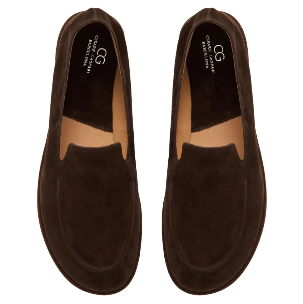 Soft Step Suede Loafers