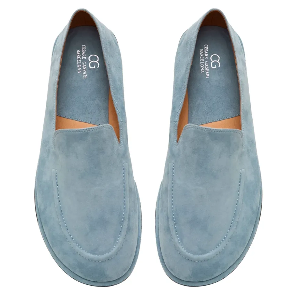 Soft Step Suede Loafers