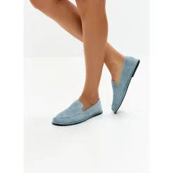 Soft Step Suede Loafers
