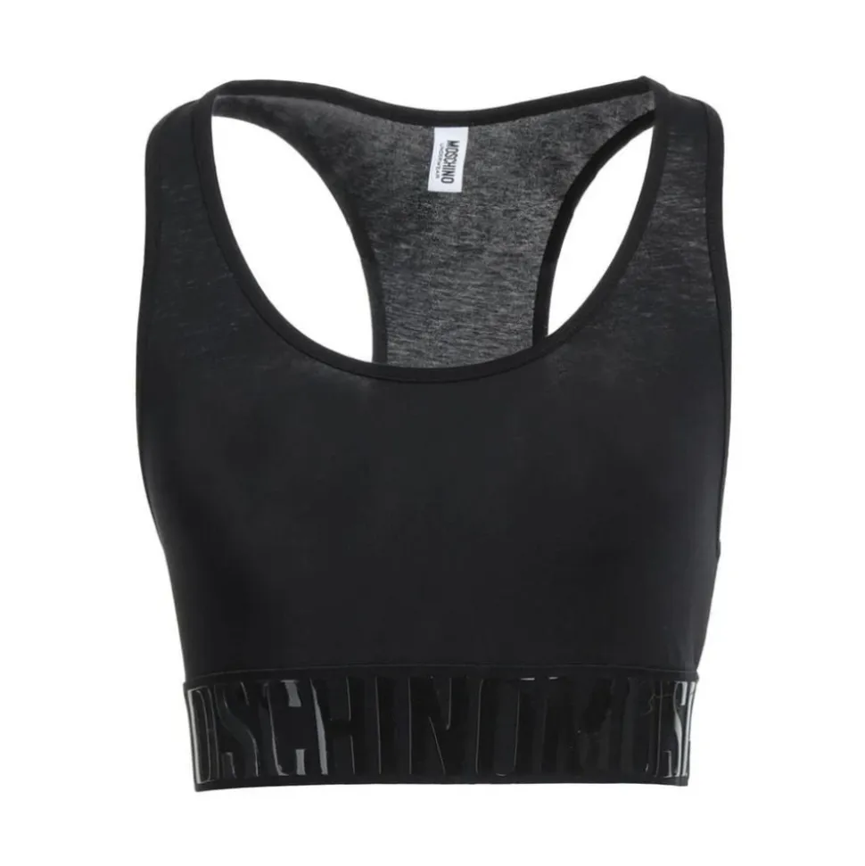 Soutien-gorge à bande logo élastique