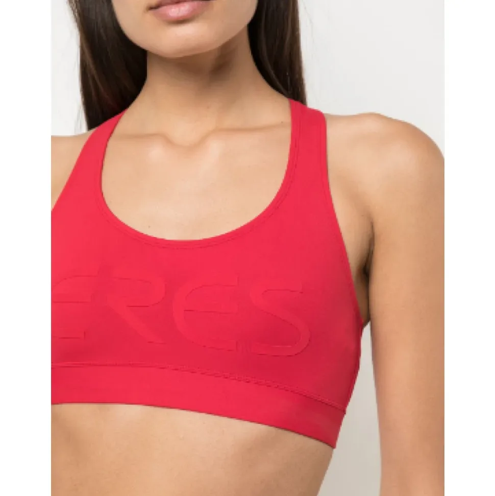 Soutien-gorge de sport avec logo imprimé