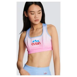 Soutien-gorge de sport à logo imprimé