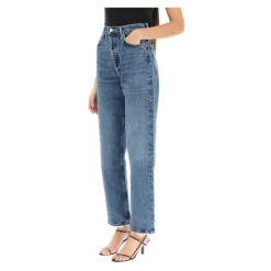 90's Pinch Waist High Rise Straight