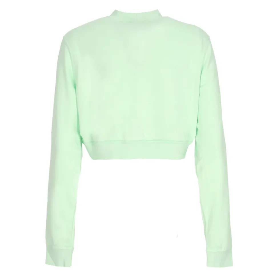Sportswear Sweat léger raccourci Vert