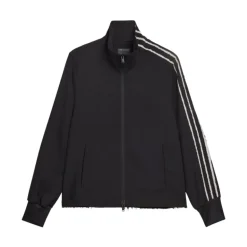 Sport Uniform Raw Cut 3 Stripes Track Top