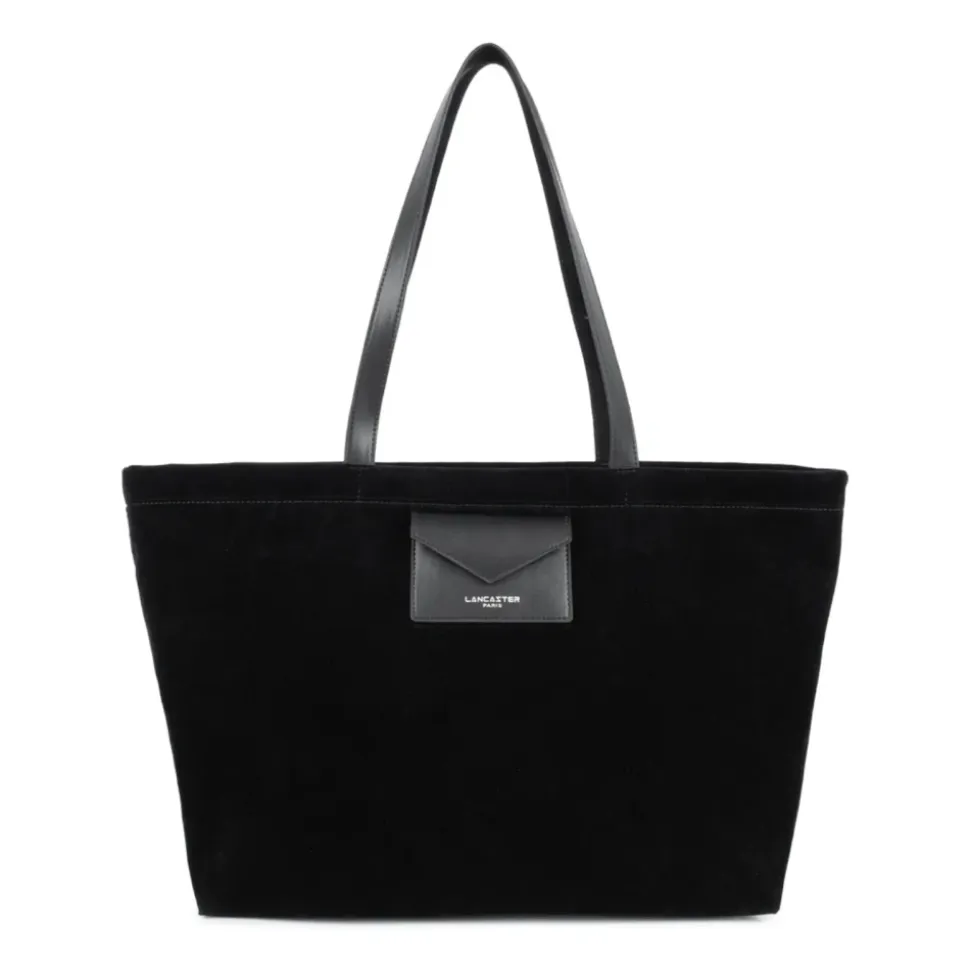 Suédine KBA Grand Sac Cabas Zippé Épaule