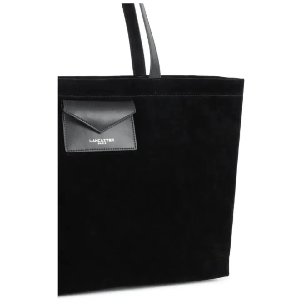Suédine KBA Grand Sac Cabas Zippé Épaule