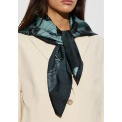 Sunset Palms Silk Scarf