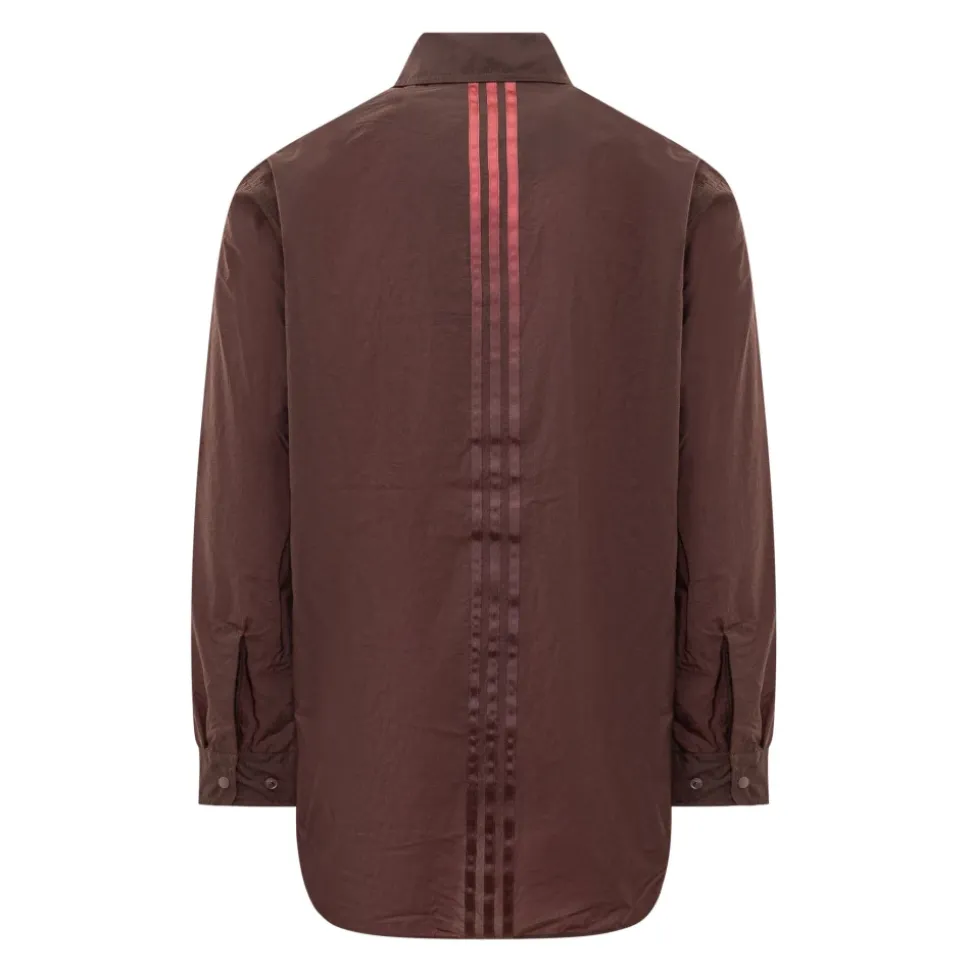 Surchemise en nylon à rayures dégradées 3 bandes