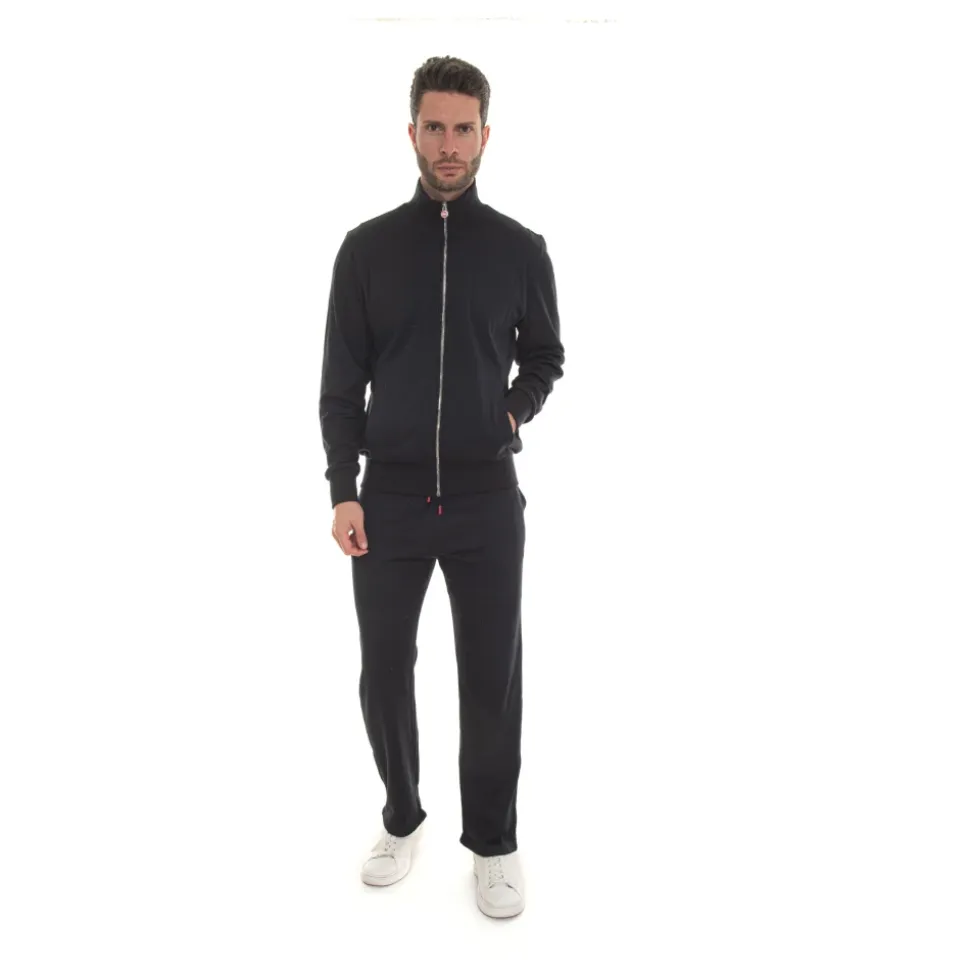 Survêtement de sport avec fermeture éclair Pantalon doux