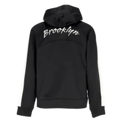 Sweat à capuche Brooklyn Nets Courtside Noir/Blanc