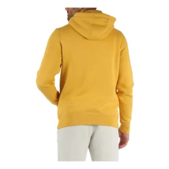 Sweat à capuche en coton avec broderie logo