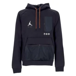 Sweat à capuche en molleton noir