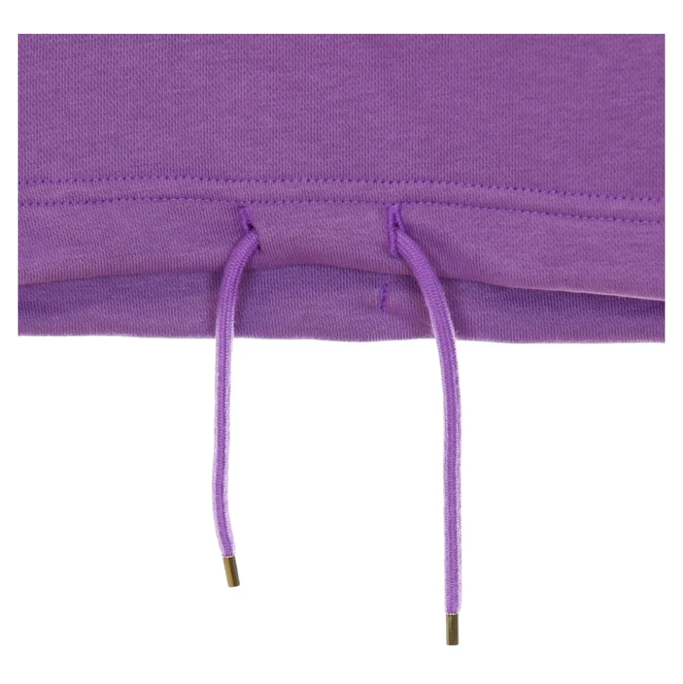 Sweat à Capuche Manches Courtes French Terry