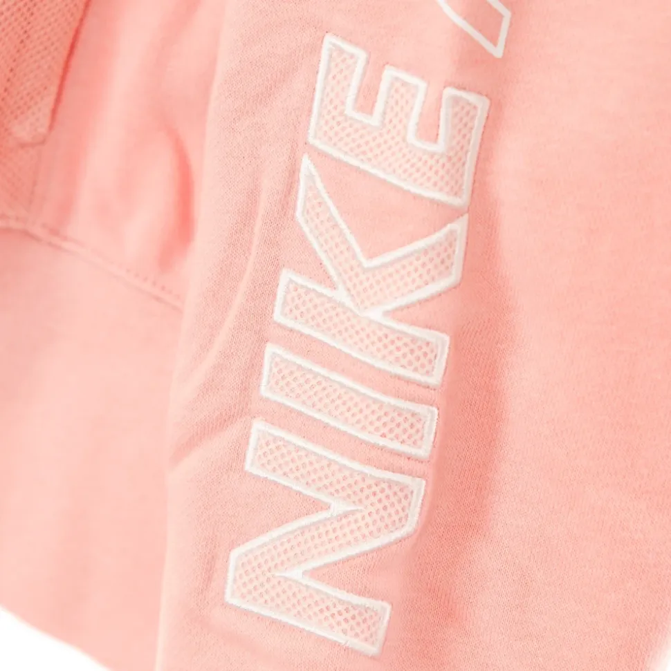 Sweat à Capuche Rose Glaze/Blanc Sportswear Air Top Polaire